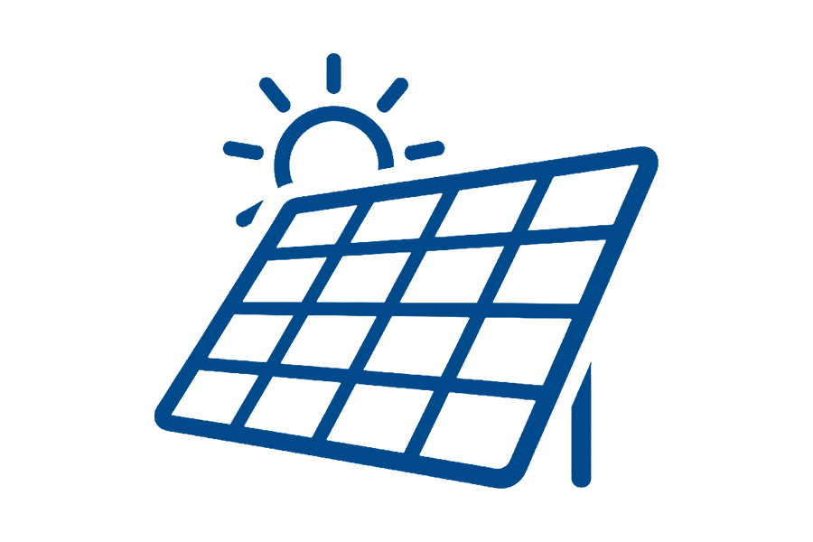 Picto panneau photovoltaïque