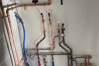 Pompe à chaleur en réseau cuivre