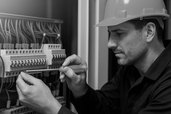 Intervention sur tableau électrique